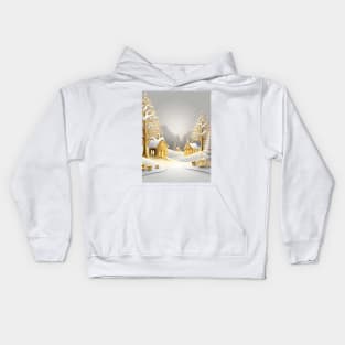 Winter Scene Kids Hoodie